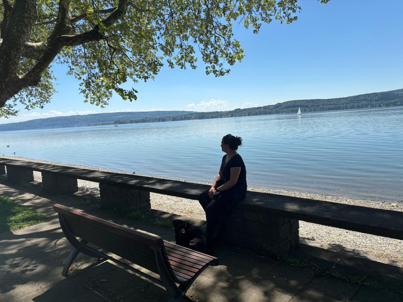 Kristin Stabel am See