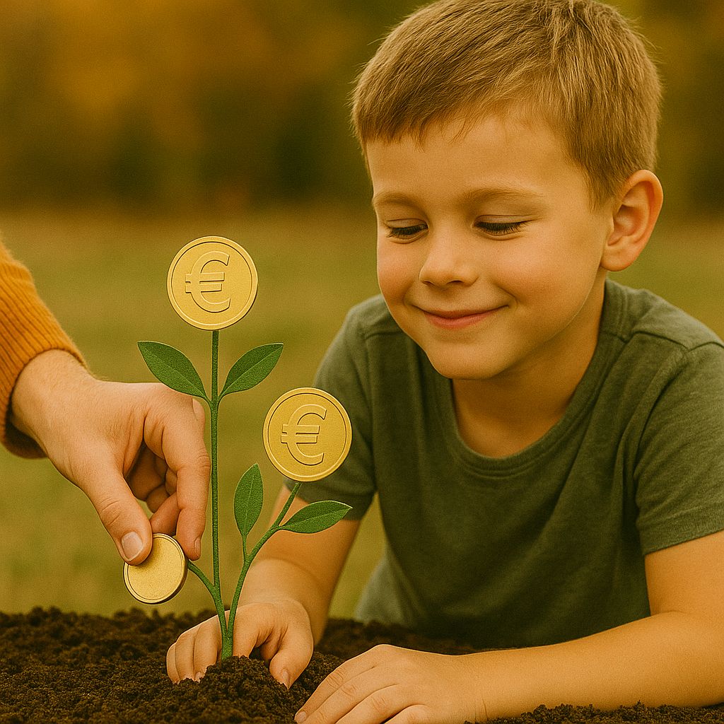 Kinderkonzept Vermögen aufbauen